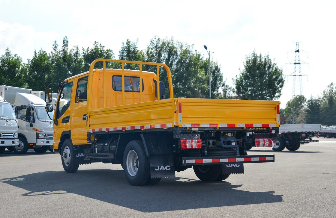 中古 ミニ貨物 トラック ダブルキャビン 2+3 座席 100km/h 速度 JAC フラットボックス トラック トラック