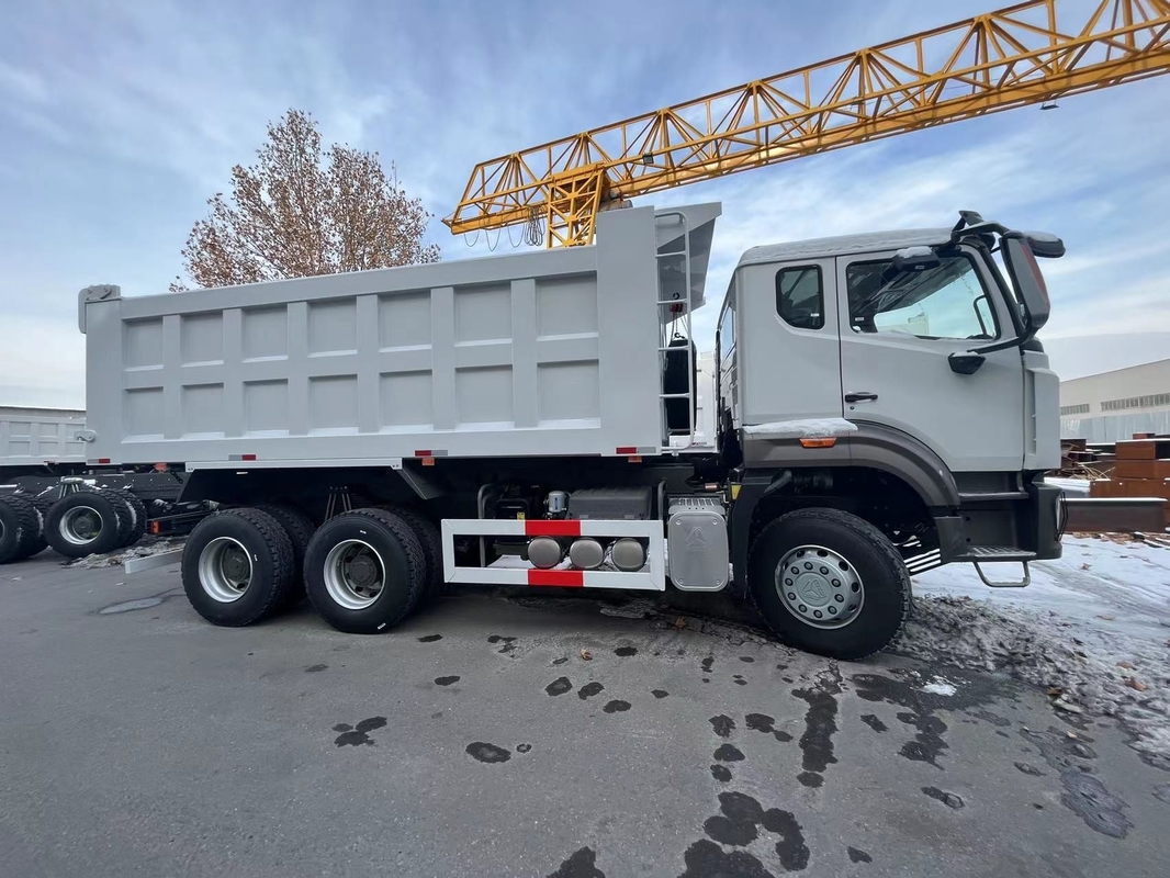 中古 トンパー トラック ディーゼル ホウ 6*4 ダンパー 380hp ウェイチャイ ホハン モデル 20-40 トン 積載 ユーロ 3