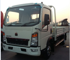 3トンのトラック 長さ 貨物タンク ホウ 4*2 フラットボックス トラック トラック シングルキャビン RHD ユーロ2