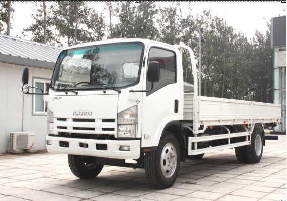 単列貨物トラック Isuzu 10トン 4×2 トラック 5.5 メートル 長箱 Euro 4 フラットキャビ