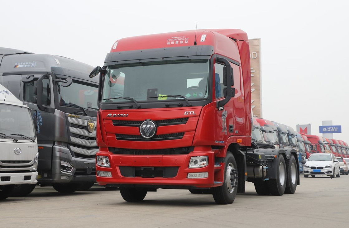 トラクター用トラック 6*4 フォトン GTL 馬頭 LNG カミングス エンジン 500hp 急速ギアボックス