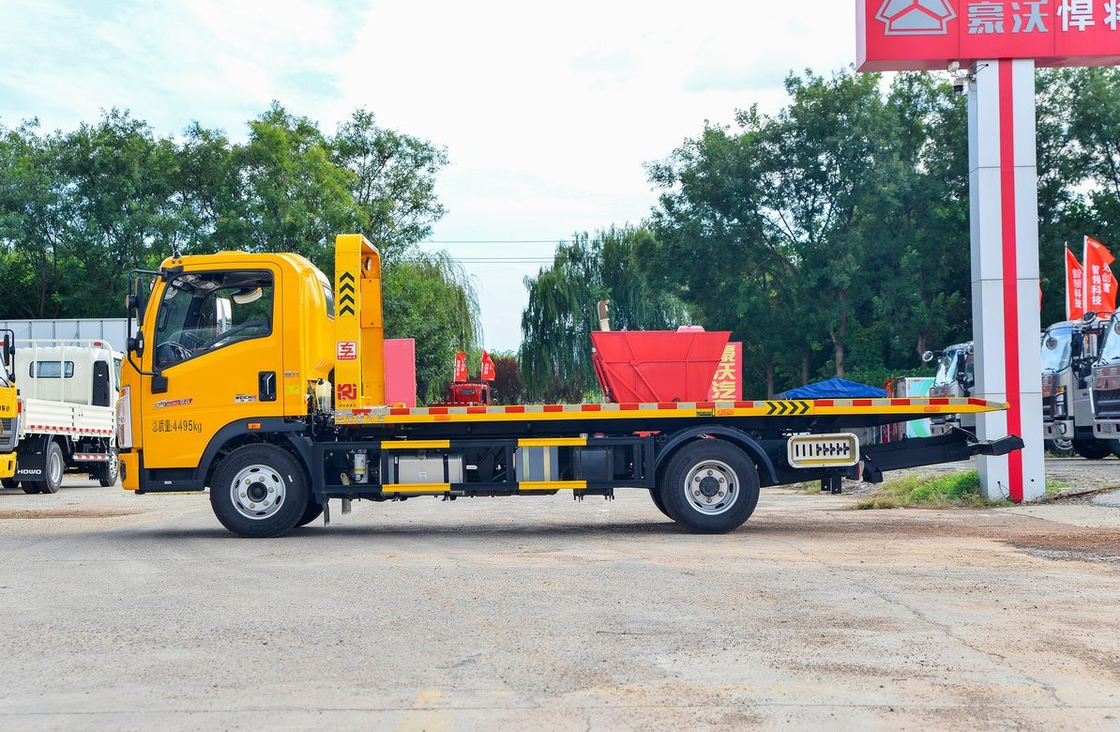 フラットベッド カー トレーラー トラック Howo 4*2 小型牽引 トラック シングルキャビ 荷重 2 トン LHD/RHD