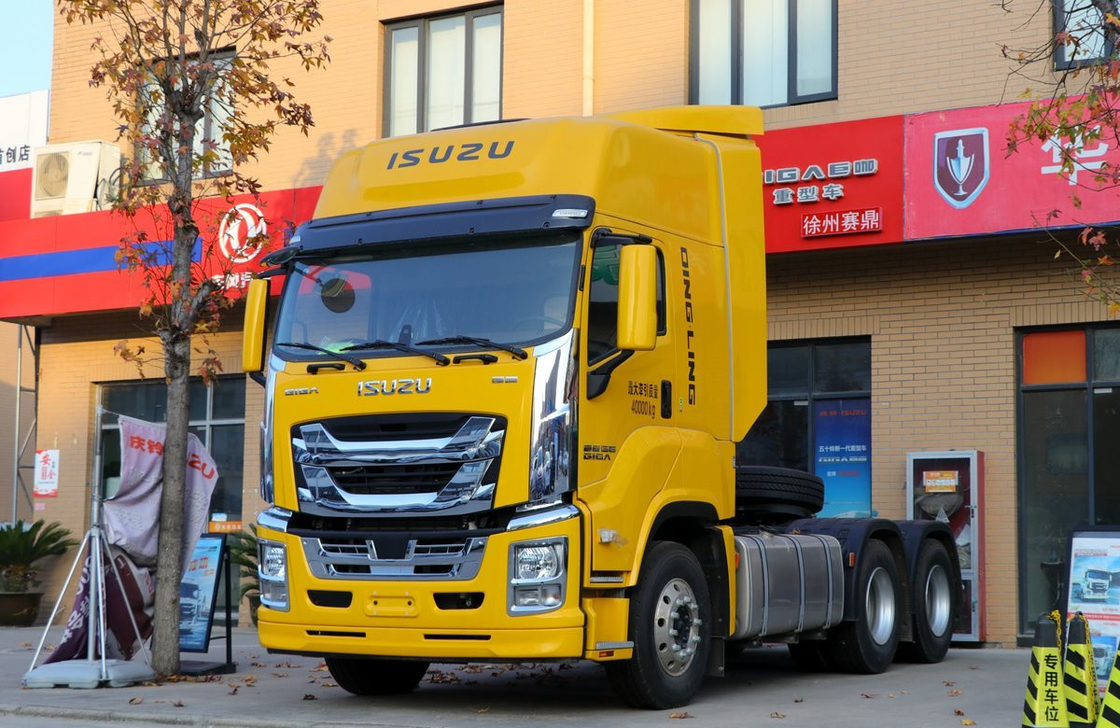 中古トラック トラクターユニット 460hp パワフル エギン ZF ギアボックス イスズープライム モーバー 高屋根キャビネット