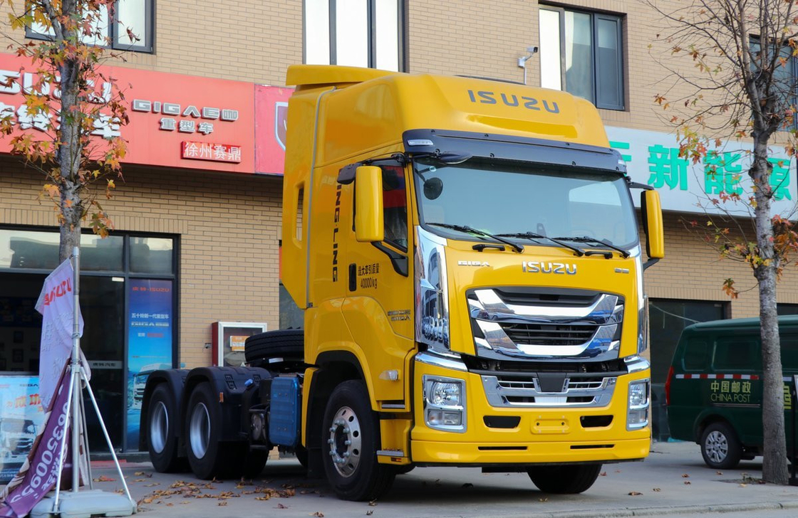 中古トラック トラクターユニット 460hp パワフル エギン ZF ギアボックス イスズープライム モーバー 高屋根キャビネット