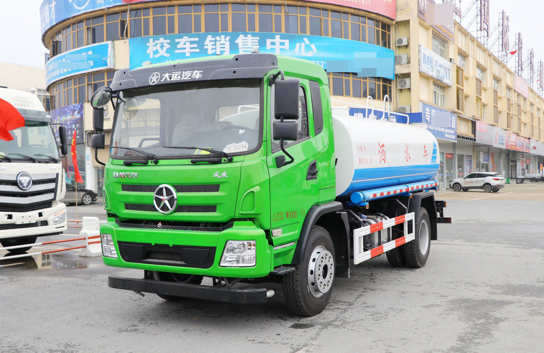 水タンカー トラック 10000リットル シングルアクセル 4×2 ドライブモード デイオンスプリングラー ユチャイエンジン