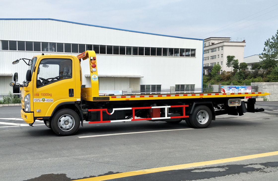 小型破棄機 トラック フラットベッド 4500mm ホイールベース 190hp ディーゼルエンジン 6速マニュアル