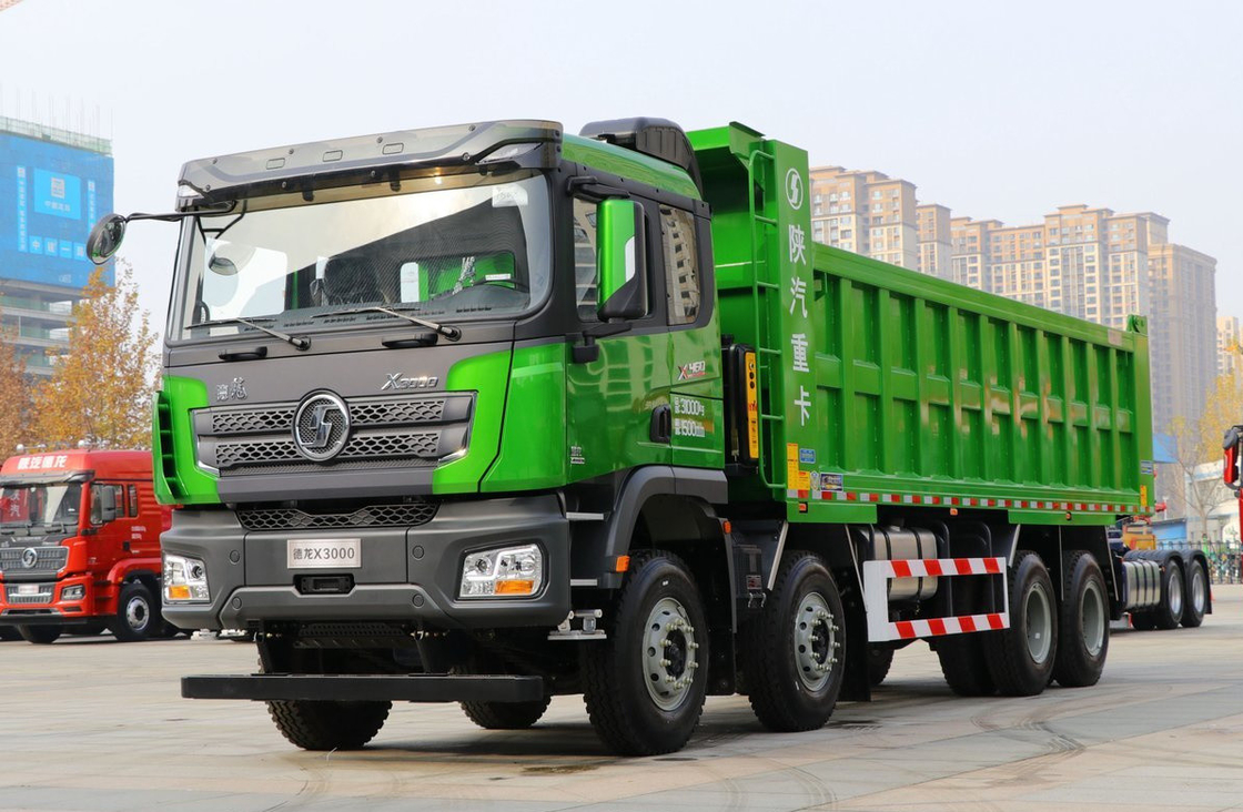 売る ダンプトラック パワフル 460hp Shacman X3000 12ホイール 建設廃棄物輸送