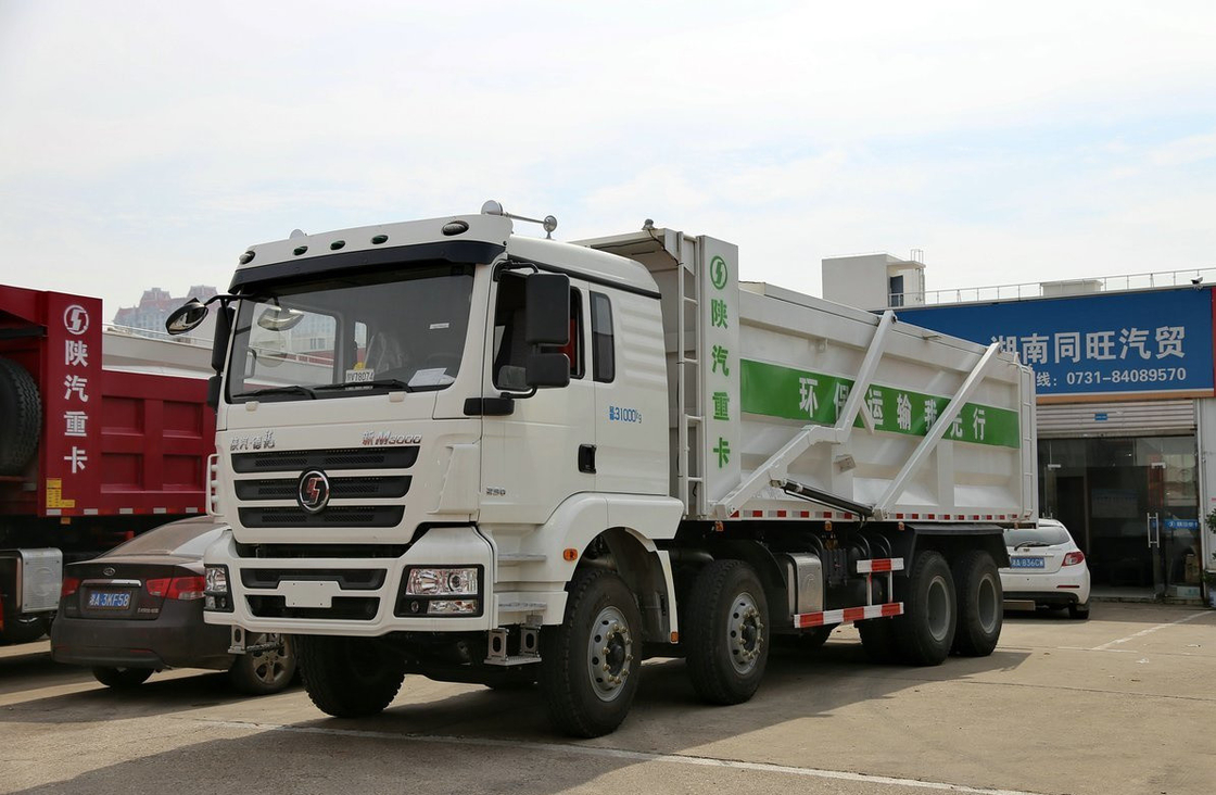 8x4 ティッパートラック 割れ砂タンク トラック シャックマン 290hp 新 M3000 ユーロ 4 重荷