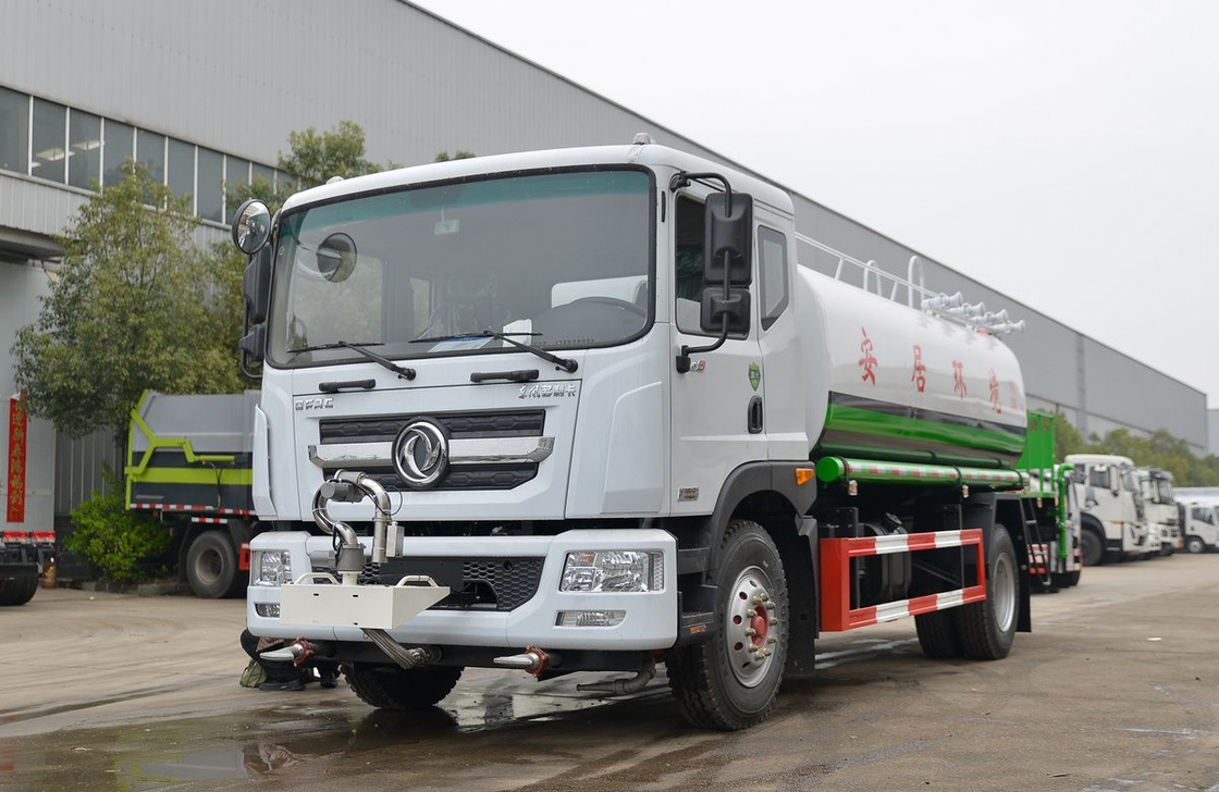 ストリートスプリンクラートラック ドンフェン 4×2 水タンカー 原子化砲 230hp カミンズエンジン