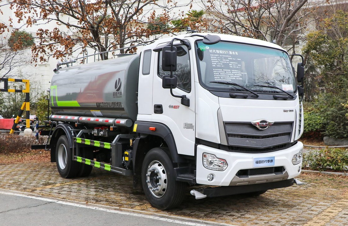 4×2 水噴霧機 トラック シングル・アンド・ハーフ・キャビ ン 中国ブランド フォトン 11.5m3 容量タンカー
