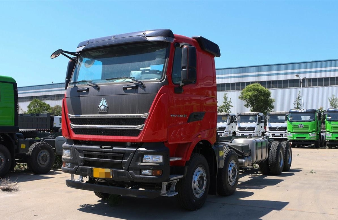 新型ホウ・ダンプトラック 40トン 8mボックスのキャビンを搭載 ホウ・TH7 ティッパー 540hp シノトラックエンジン