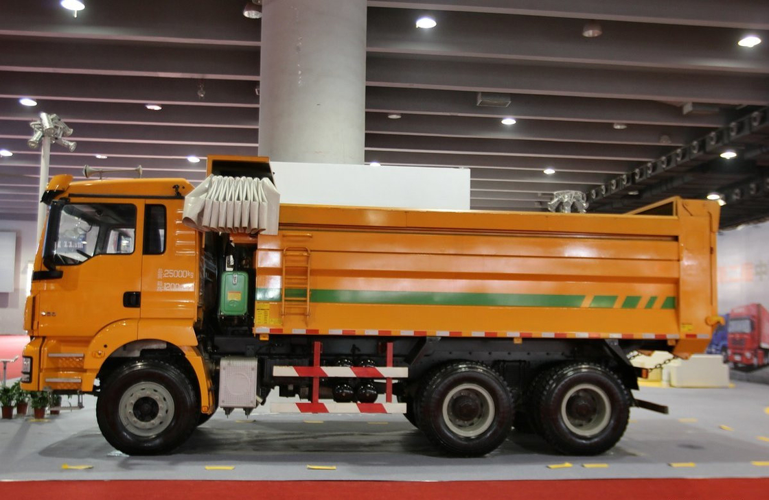 中国 ダンプ トラック 販売 U型 ボックス シャックマン ティッパー ウェイチャイ 290hp エンジン 1本半カビ