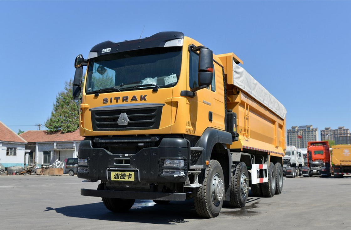 鉱山ダンプトラック シノトラック 8*4 シトラク ウェイチャイ 400hp 30-50 トン 有用荷重 12輪 LHD/RHD