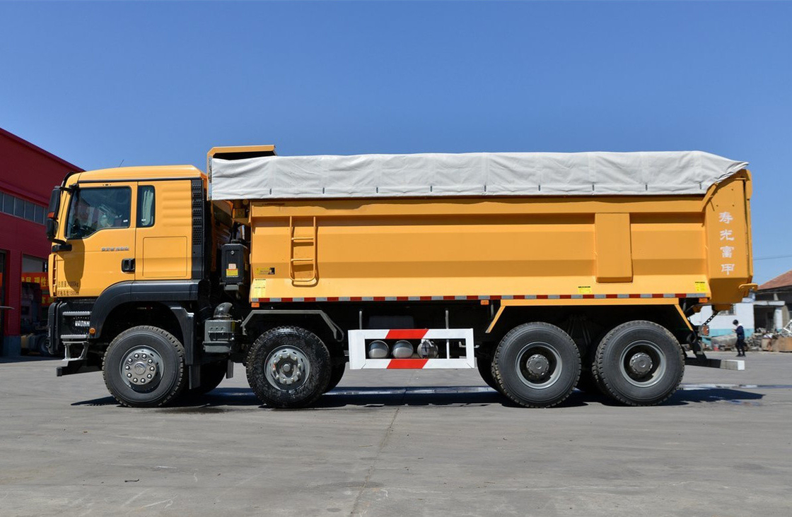鉱山ダンプトラック シノトラック 8*4 シトラク ウェイチャイ 400hp 30-50 トン 有用荷重 12輪 LHD/RHD