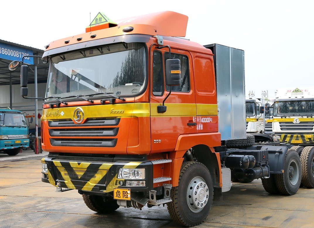 トラクター トラックヘッド シャックマン ガス輸送馬 6*4 3軸 ウェイチャイ 350hp LNG マニュアル