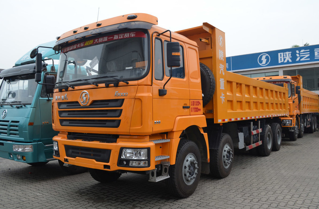 34トンのダンプトラック 販売中 ウェイチャイ 336hp ユーロ3 シャックマン F3000 アフリカでの重用