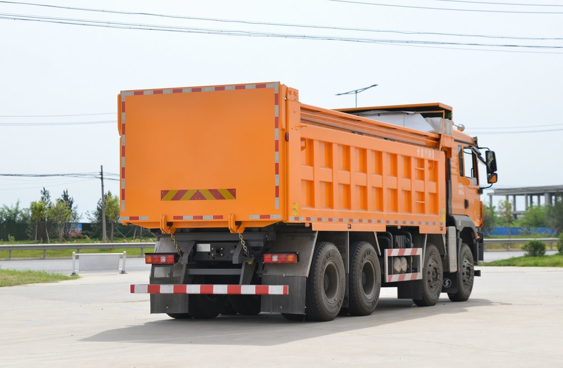 Shacman 8*4 M3000 高速道路輸送用40トンのダンプトラック 12タイヤ FASTギアボックス