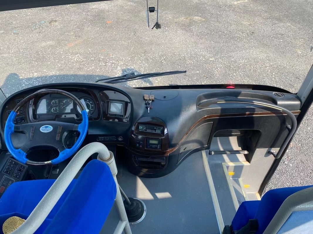 中古教会バス 2+2 配置 49 - 51 シートバス AC レザー シート付き バス KLQ6119