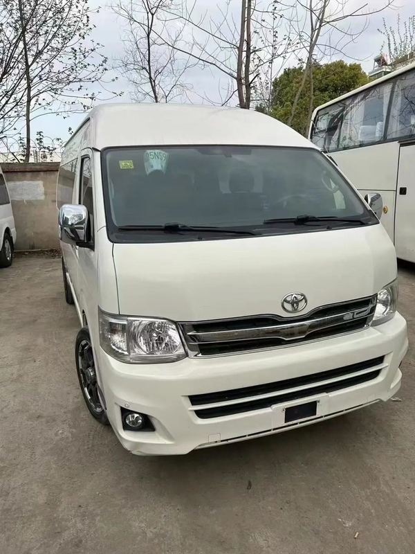 Hiace 13席4ドア前輪駆動 ガソリンエンジンの快適さと事故のない中古ミニバス