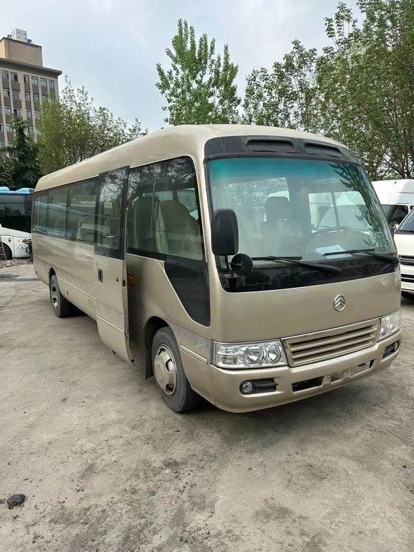 XML6770 28人座 7.7メートル ゴールデンドラゴン 中古バス シャンパン ゴールド フロントエンジン