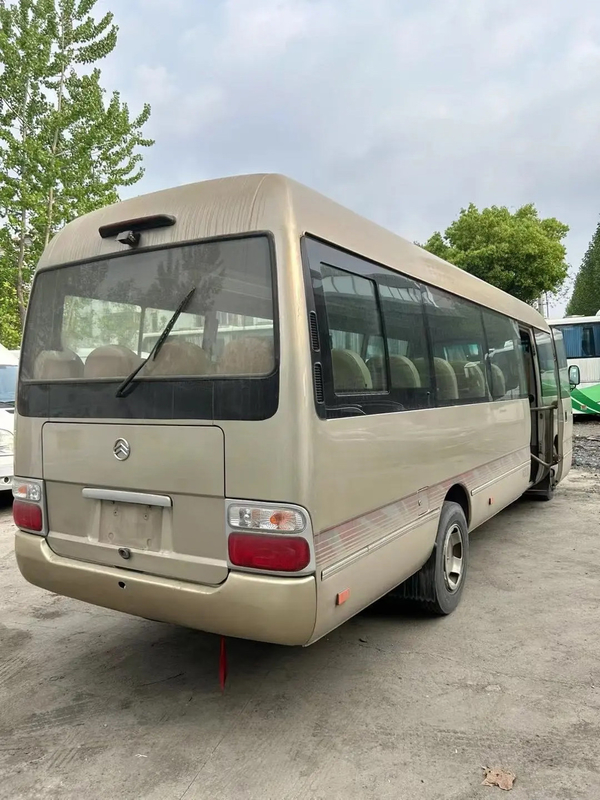 XML6770 28人座 7.7メートル ゴールデンドラゴン 中古バス シャンパン ゴールド フロントエンジン