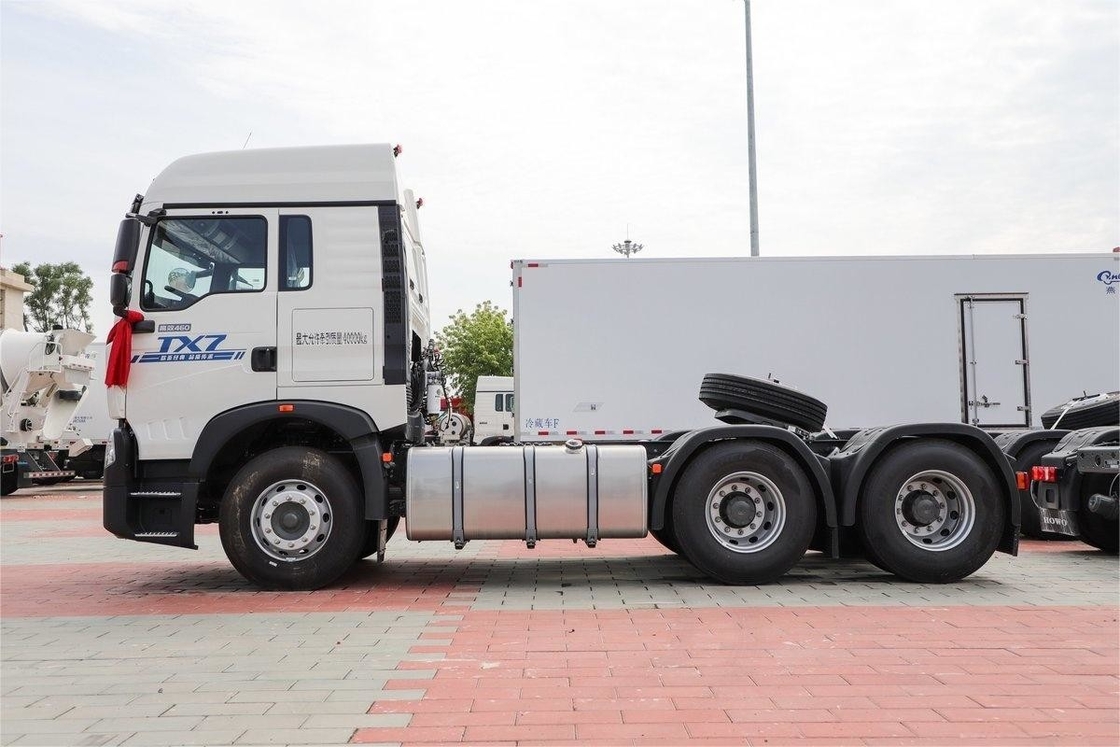 ホウ トラクター トラック 12ギア 6*4 10タイヤ 460 hp 6シリンダー ディーゼル エンジン シングル ライン セミ
