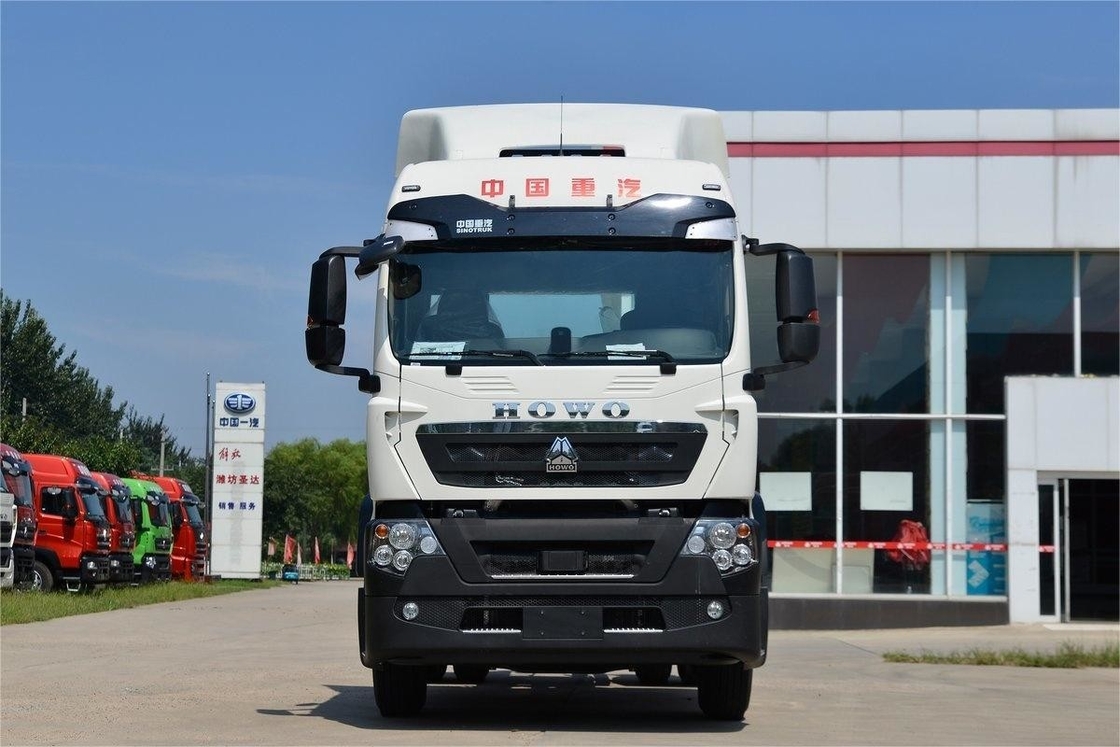 HOWO トラクター トラック 国立VI 排放基準 単軸 350HP デフレクター付きディーゼル