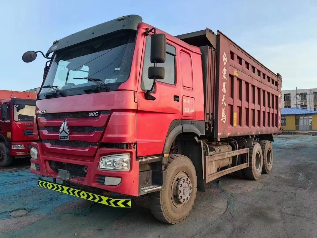 シノトラック ホウ 6x4 ユーロ 3 排出量 アフリカでの使用 2019年 ホウ ダンプトラック 採掘