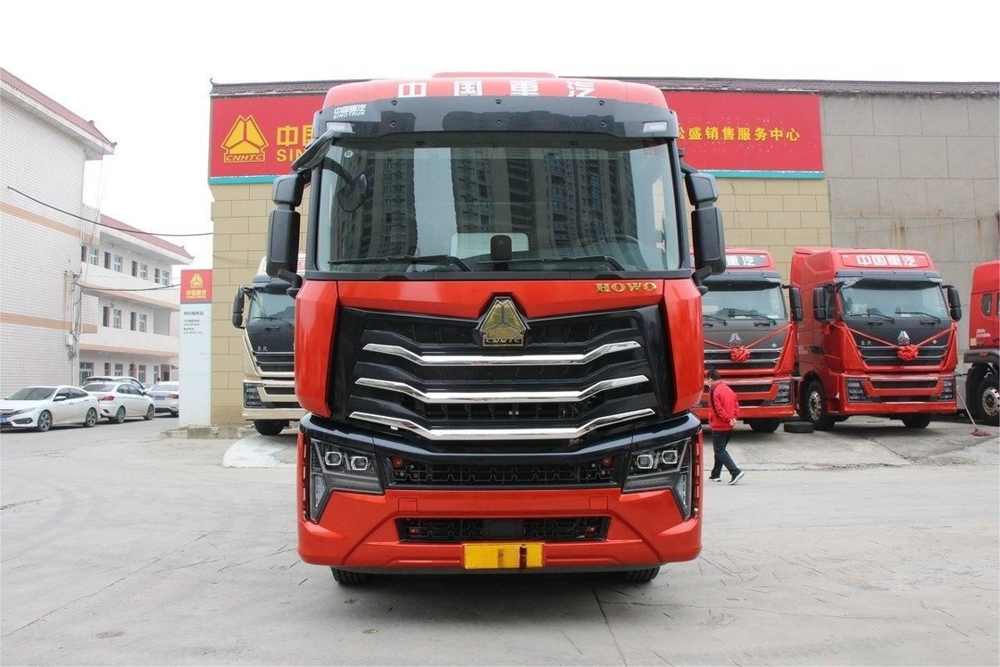 HOWO マックス重貨車 480HP 高屋根 6X4 ディーゼル マニュアル 12 速国産 VI トラクター
