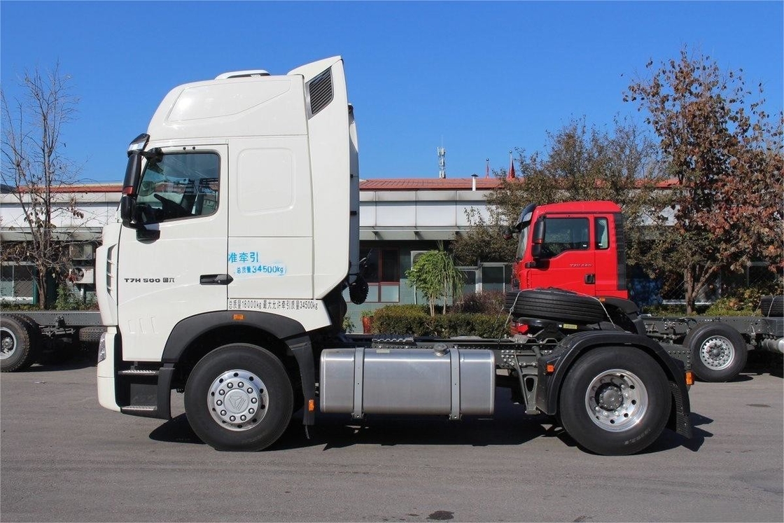 T7H HOWO 重荷トラック,エアコン付きエアデフレクター,500HP,4X2単軸トラクター