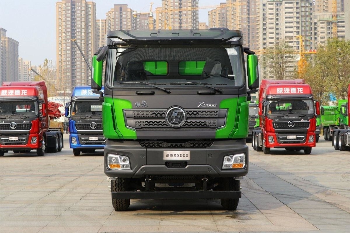 460HP 8X4 8m 拡張フラットトップ 大型貨物箱 ウェイチャイ・シャックマン X3000 モデル ダンプ重貨車
