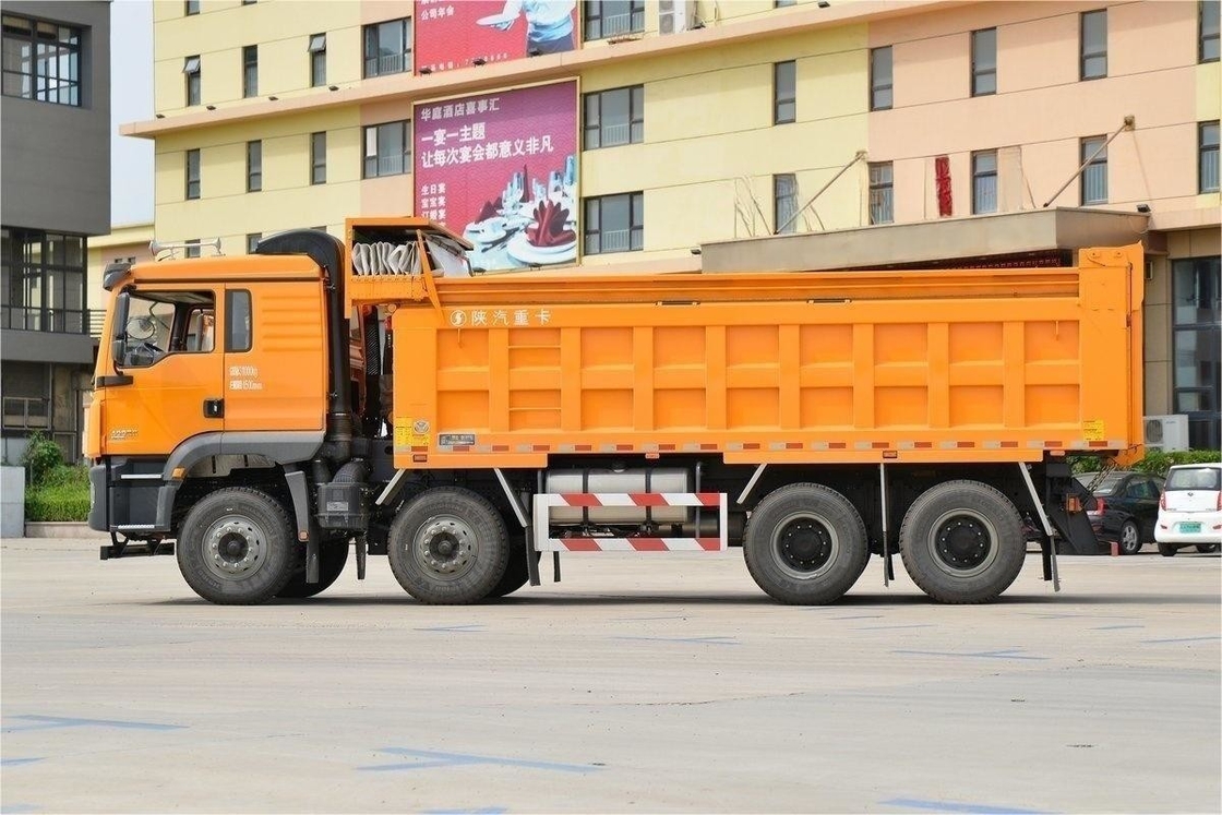 標準都市建設版 400HP 8X4 6.8m シャックマン ダンプトラック 防塵布