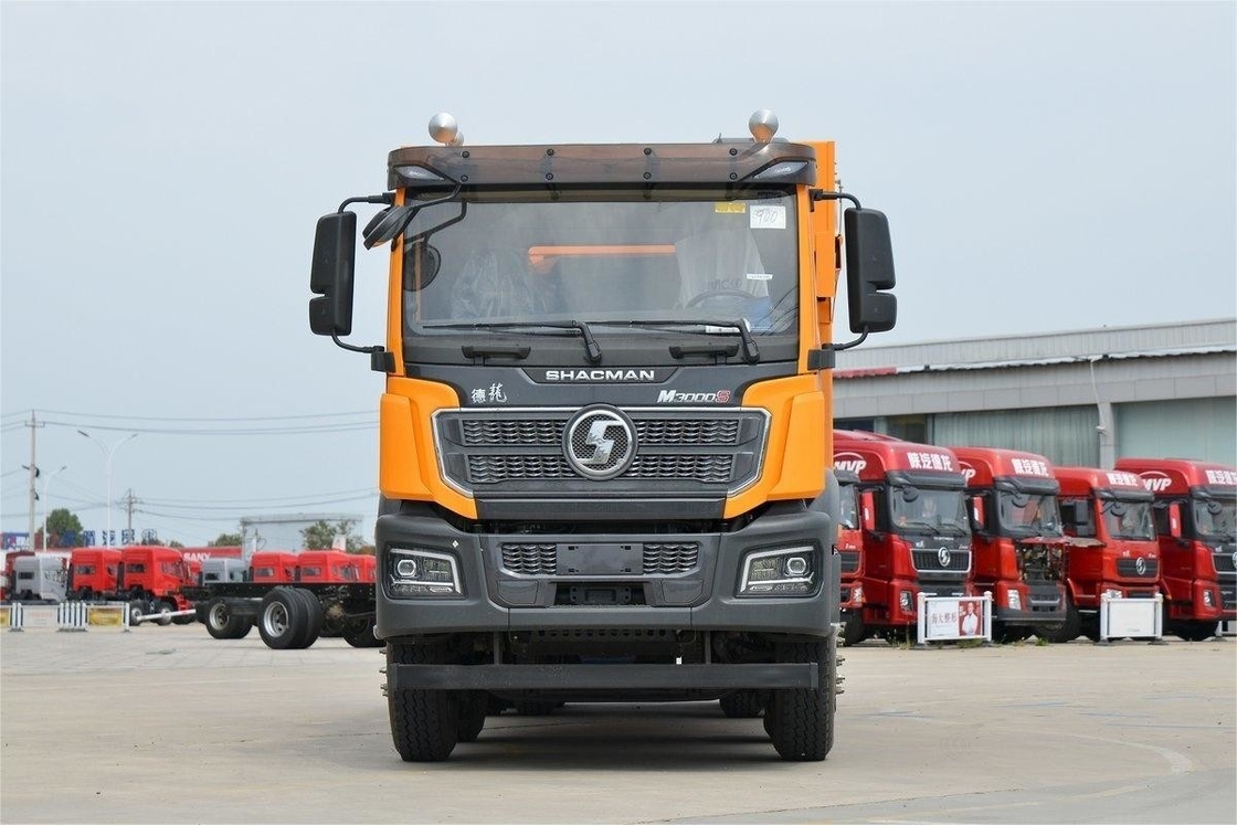 標準都市建設版 400HP 8X4 6.8m シャックマン ダンプトラック 防塵布