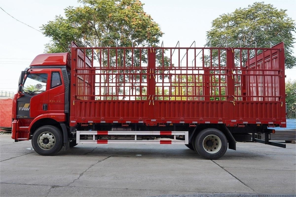FAW ジーファング トラック 単列・半座 260HP 8速ディーゼル 4X2 6.75m フェンス トラック