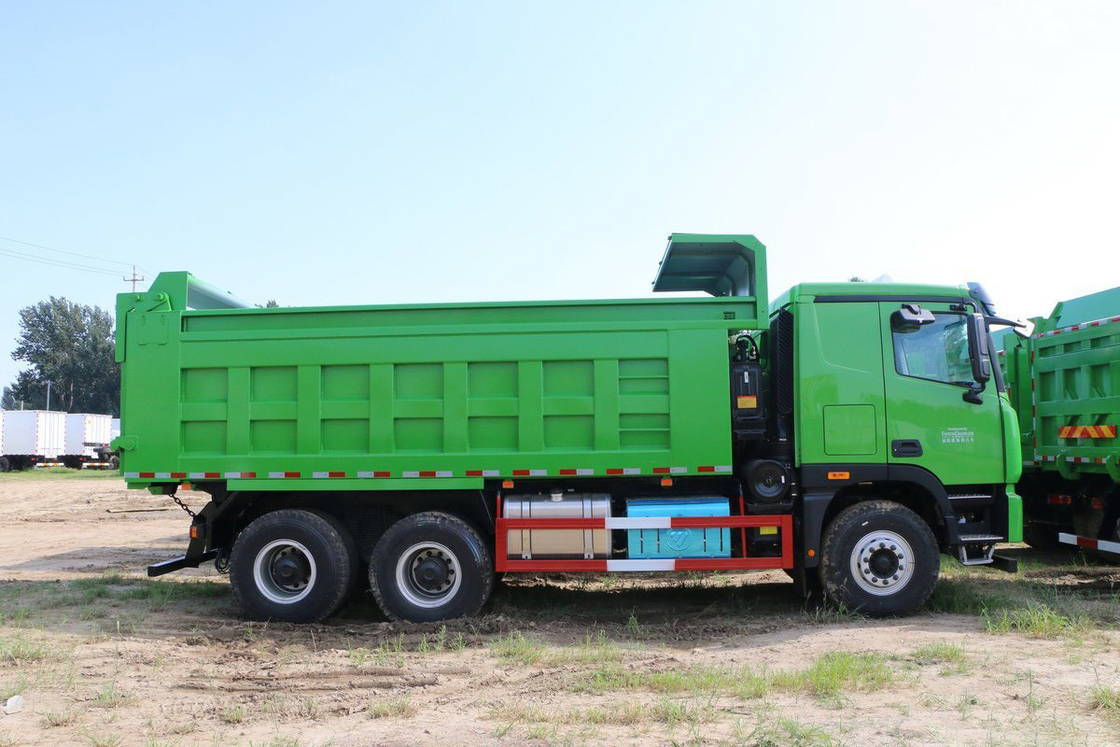 Foton Auman GTL 9シリーズ重型トラック 400HP 6X4 5.6m U型貨物箱 トップカバーダンプトラック