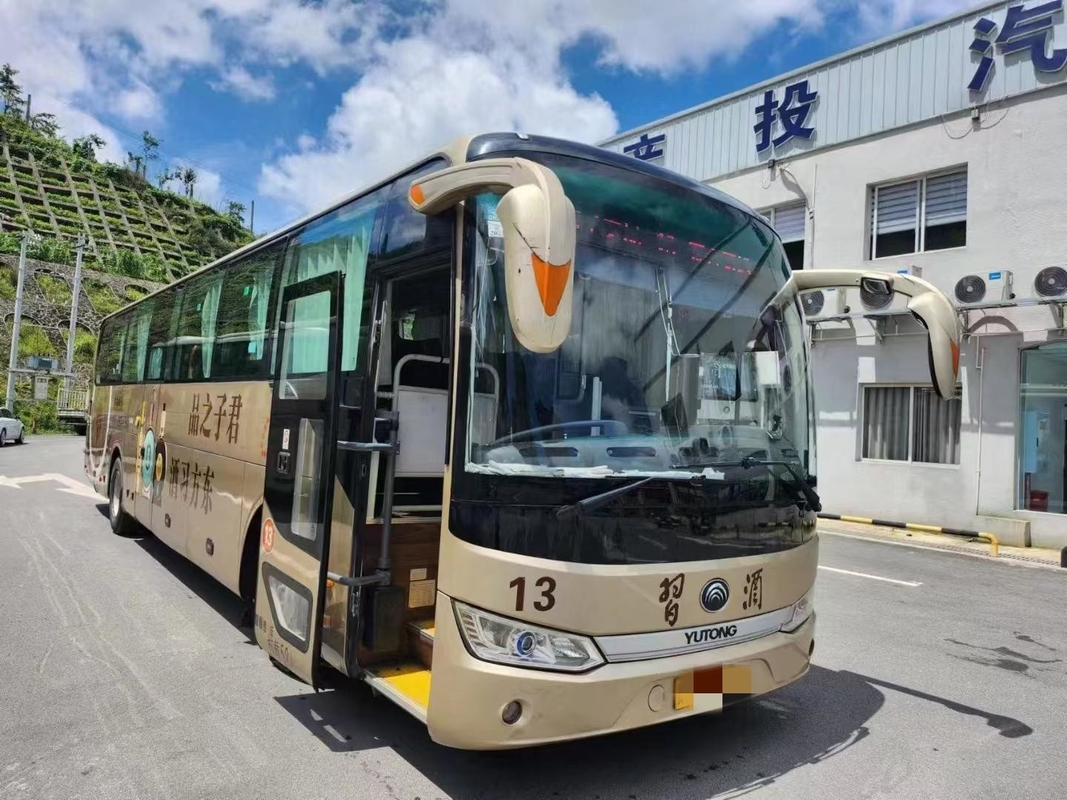 中古観光バス 52席 2020年 ユトンシャトルバス ZK6125 シャンパン色