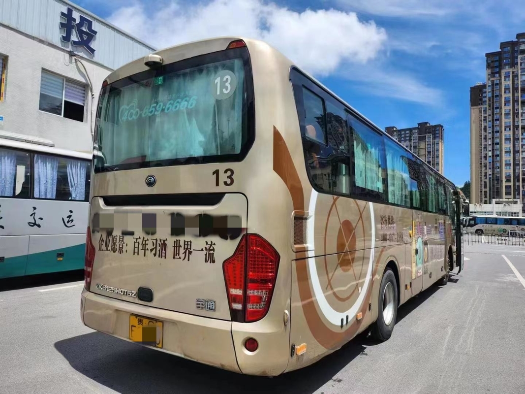 中古観光バス 52席 2020年 ユトンシャトルバス ZK6125 シャンパン色