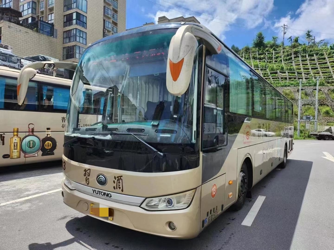 中古観光バス 52席 2020年 ユトンシャトルバス ZK6125 シャンパン色