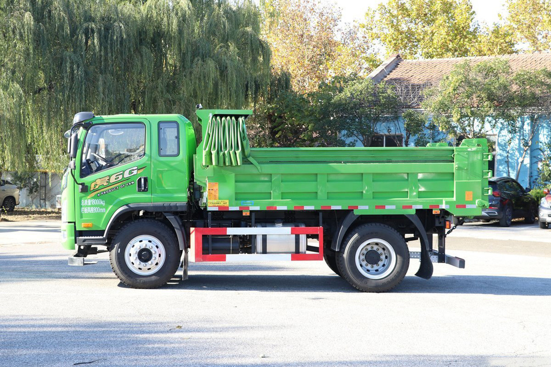 青島・ジファング ダンプトラック タイガー 6G 200HP 10速ディーゼル 1列半キャビ 4×2 4m