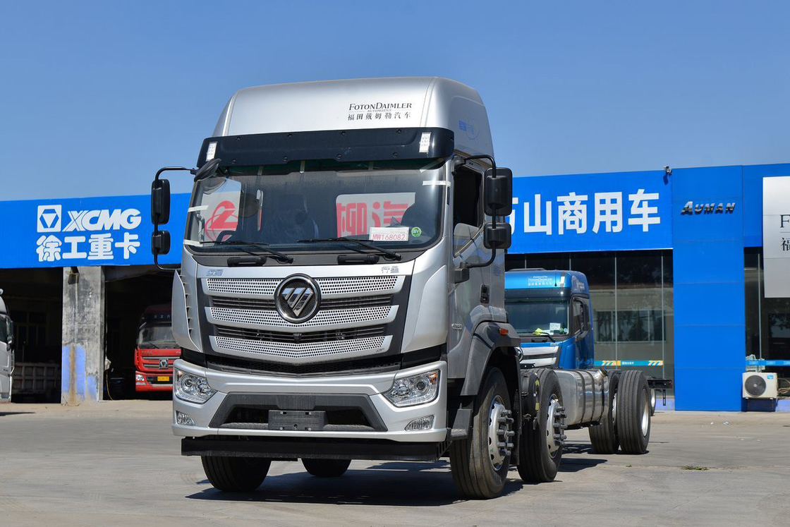単列半席 フォトン・オマン トラック 高屋根 ディーゼル 245HP 6X2 8.6m トラック シャーシ