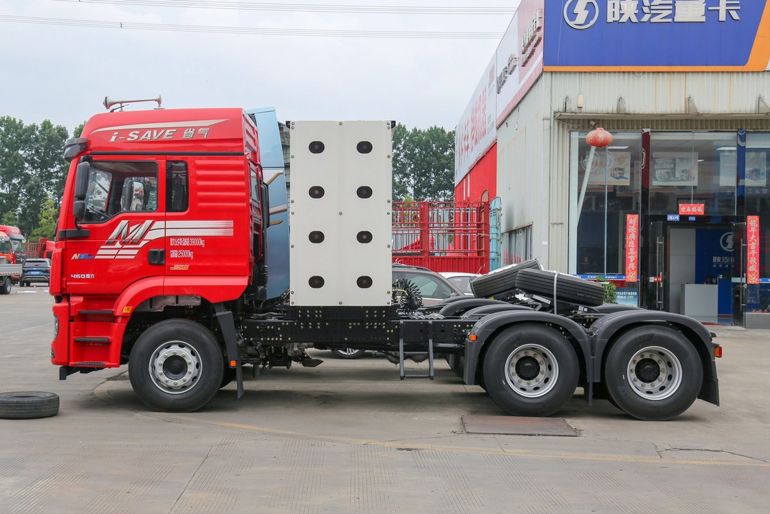 単列半座ウェイチャイエンジン 460HP 6X4 高屋根 CNG トラクター シャックマン 重荷トラック