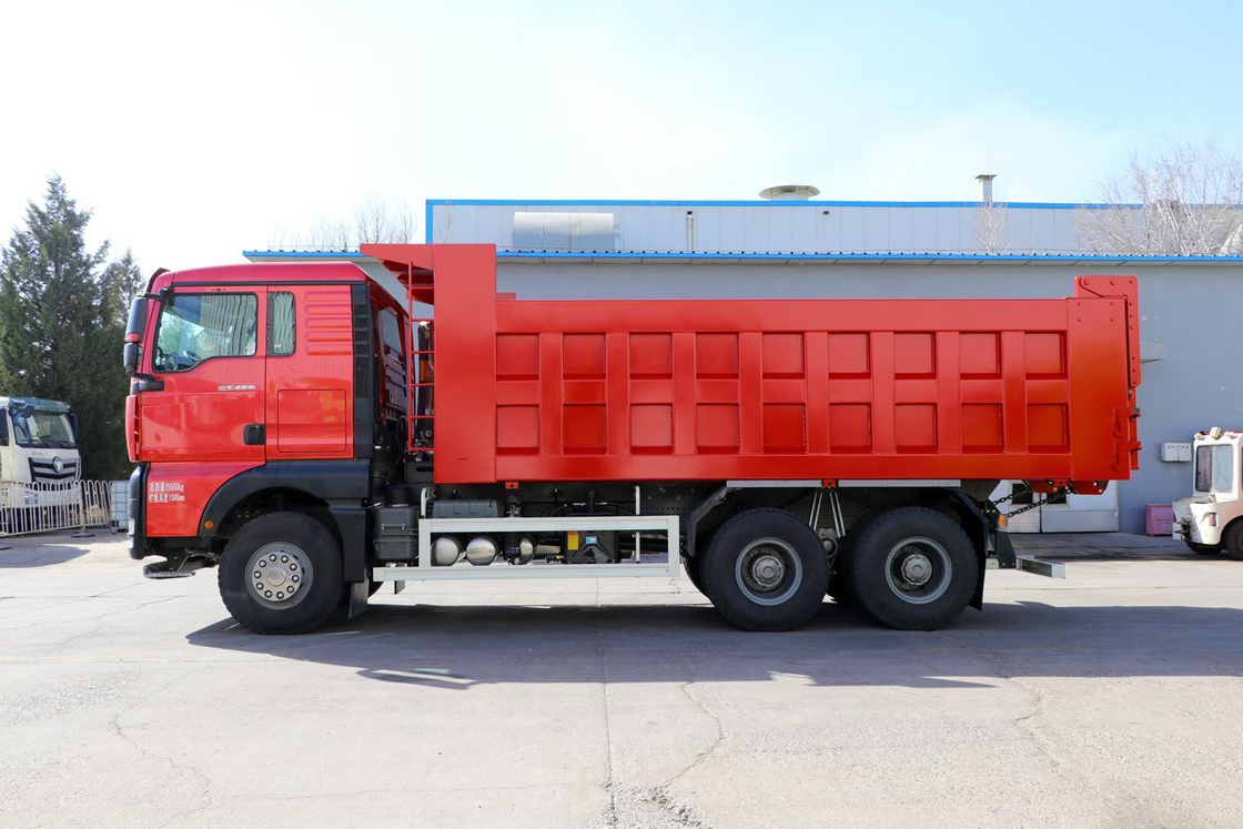 シトラック G7 ダンプトラック 12速 400 HP 6X4 5.8m U型ダンプコンテナ 赤体 シノトラック