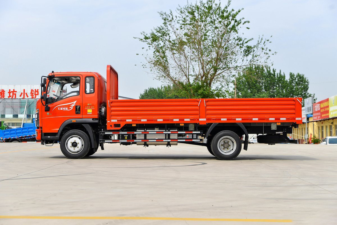 シノトルク HOWO トラック タイタン-Hシリーズ ディーゼル 8速 170hp 5.2m 半面貨物箱