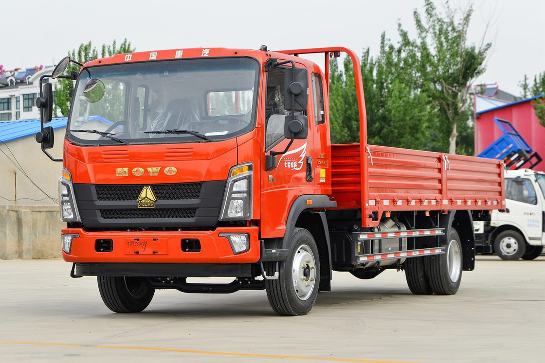 シノトルク HOWO トラック タイタン-Hシリーズ ディーゼル 8速 170hp 5.2m 半面貨物箱