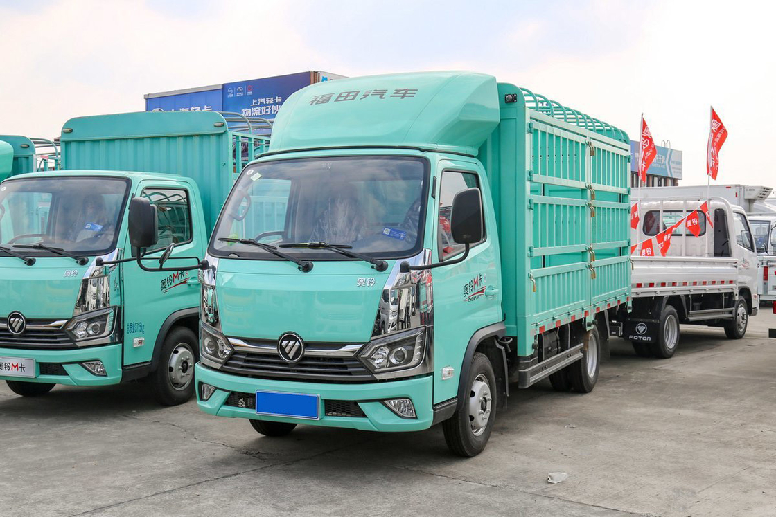 フォトン・オマン ミニトラック 2.0L 127HP CNG 3.815m 高層屋根デフレクター フェンス トラック ショック吸収シート