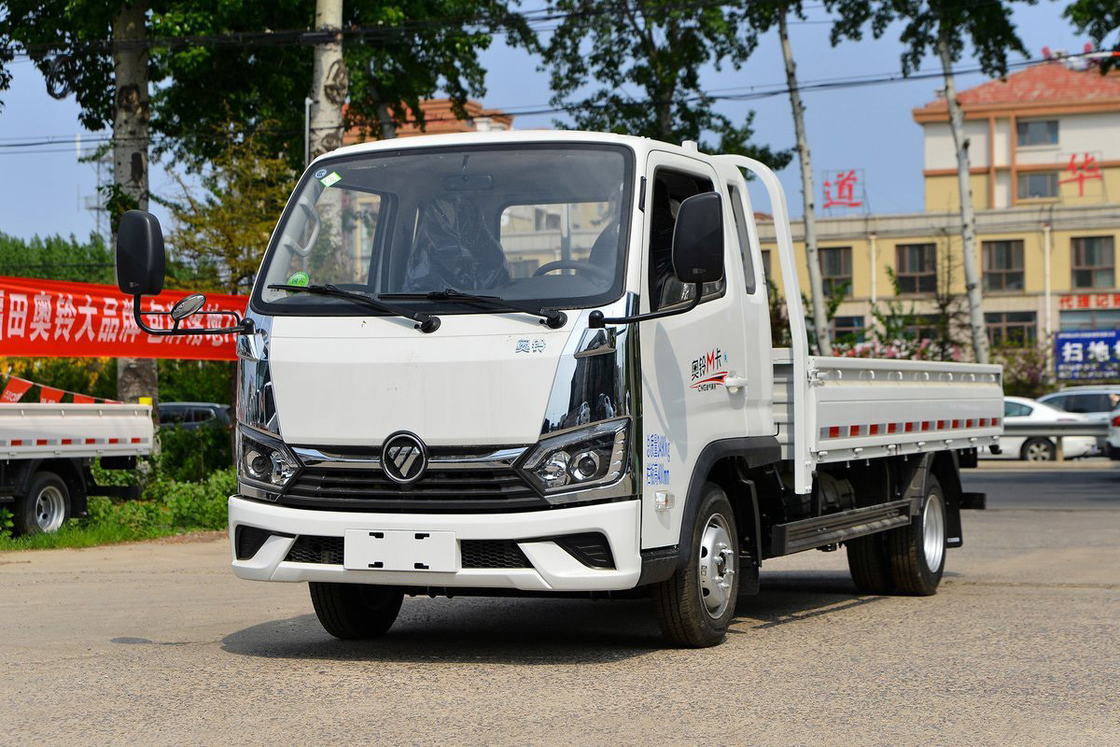 フォトン・オーマンの軽トラック 2.0L 127HP CNG 3.94m ユーロ6 5ギア シングルライン シート 尾門貨物箱