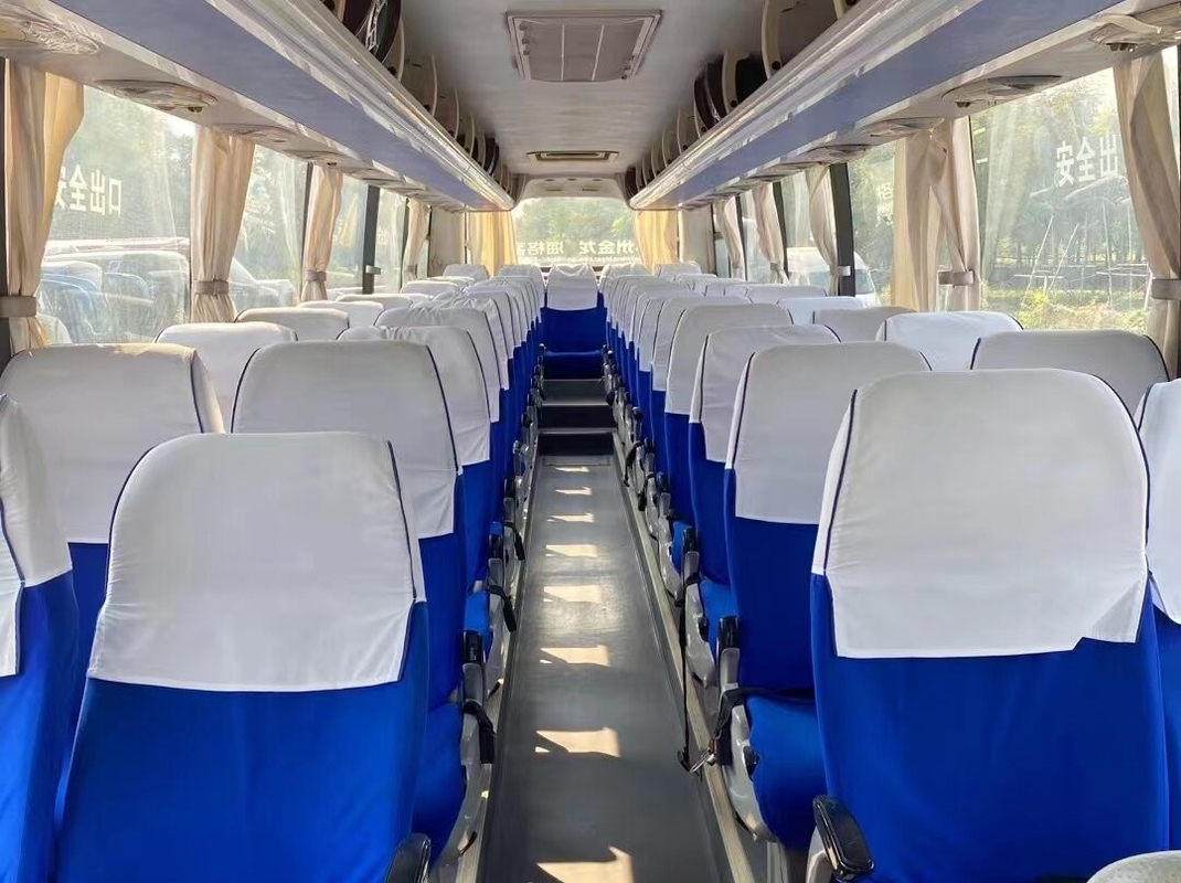 中古教会バス 2+2 配置 49 - 51 シートバス AC レザー シート付き バス KLQ6119
