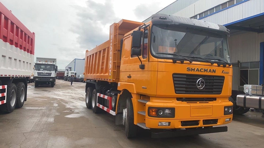 ダンプトラック 6*4 シャックマン F2000 中国式 トラック 大きいバケツ 290hp ディーゼルエンジン 左手駆動