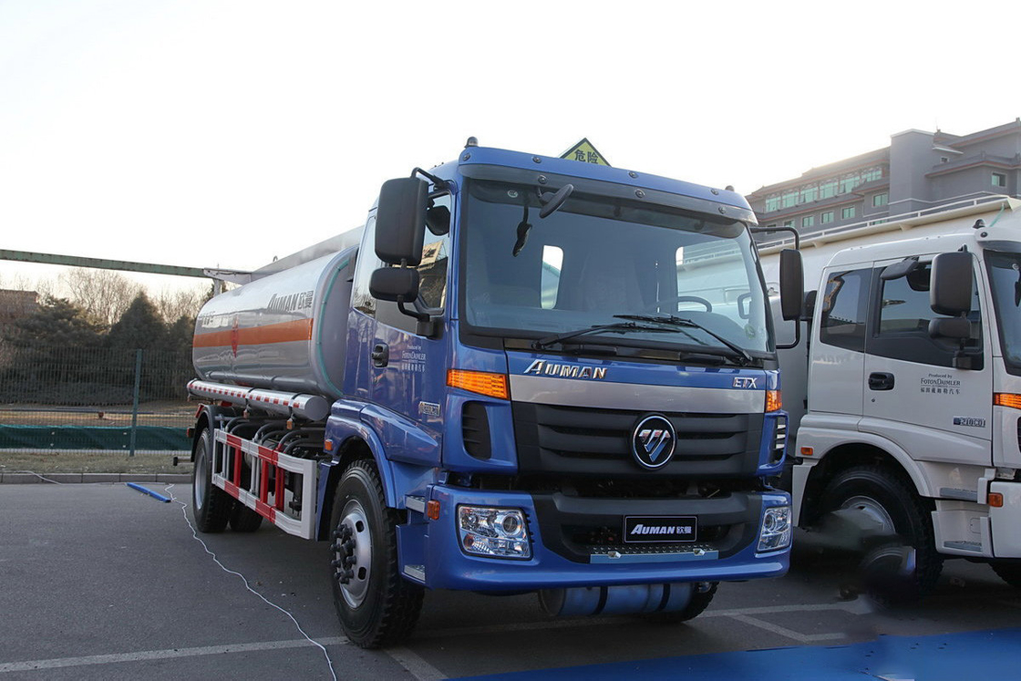 フォトン・オイル・タンカー トラック Auman BJ5163 EXT 3シリーズ ディーゼル 210HP 4X2 8T フラットトップ シングルライン シート