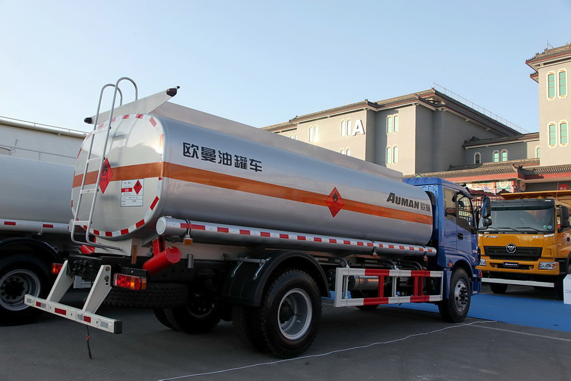 フォトン・オイル・タンカー トラック Auman BJ5163 EXT 3シリーズ ディーゼル 210HP 4X2 8T フラットトップ シングルライン シート